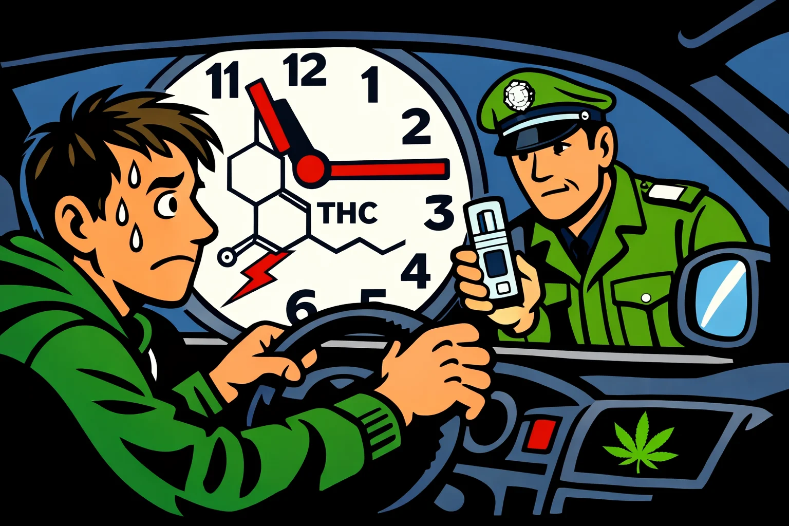 Cannabis am Steuer 2026: THC-Grenzwert und Führerscheinrisiko