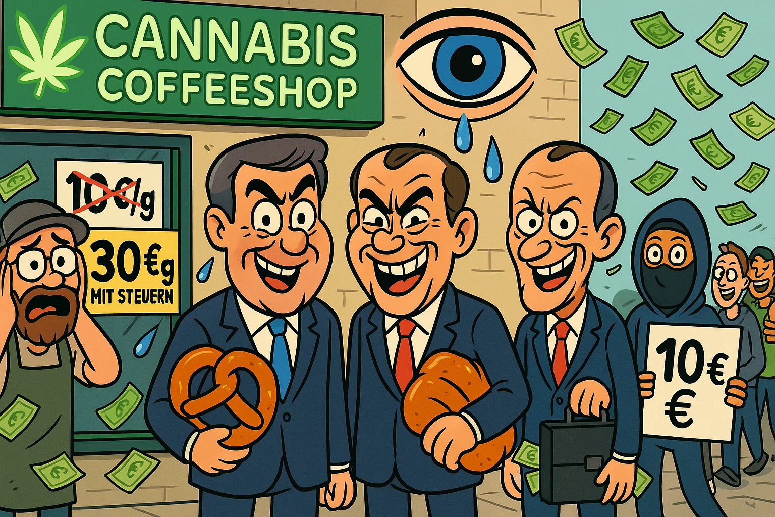 Geplante Cannabis-Steuer in Deutschland