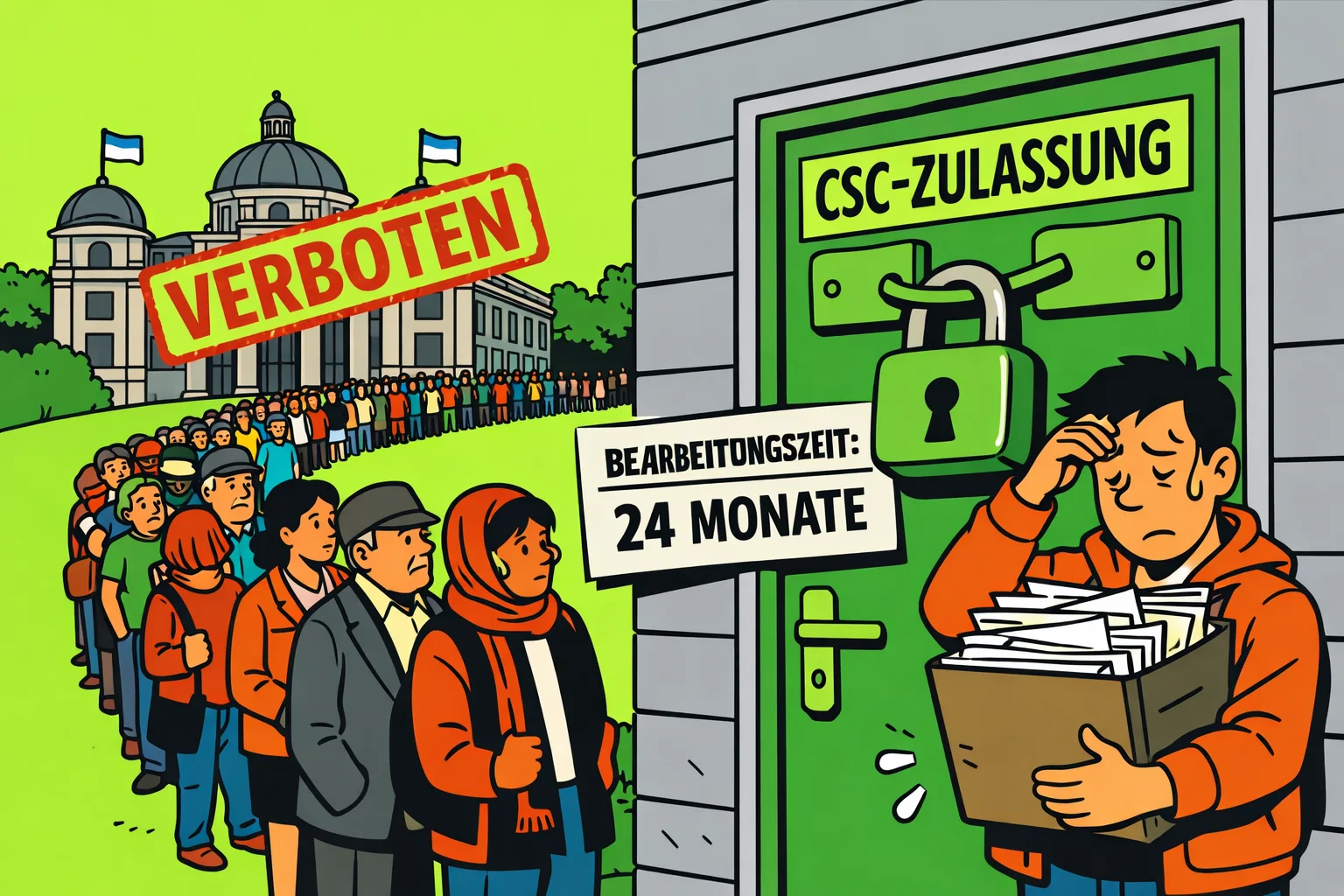 CSC-Anträge 2026: Warum Genehmigungen lange dauern